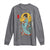 Horror Samurai Geisha Skull Long Sleeve Shirt Japanese Kimono And Katana - Wonder Print Shop