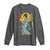 Horror Samurai Geisha Skull Long Sleeve Shirt Japanese Kimono And Katana - Wonder Print Shop