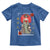Gothic Japanese Geisha Skeleton Toddler T Shirt Wearing Kimono - Wonder Print Shop