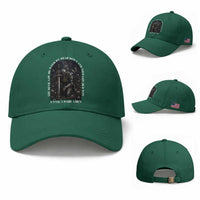 Christian Knight Templar Crusader Baseball Cap The Devil Saw Me With My Head Down And Thought He'd Won
