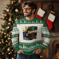 Funny Back To School Doll Face Meme Ugly Christmas Sweater Coffee Teacher Gift