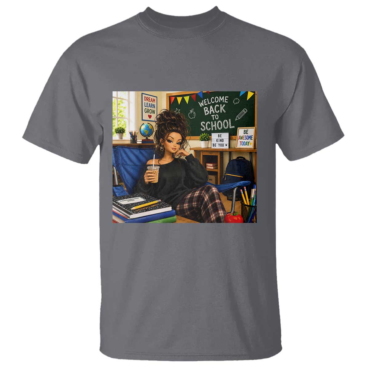 Funny Back To School Doll Face Meme T Shirt Coffee Teacher Gift