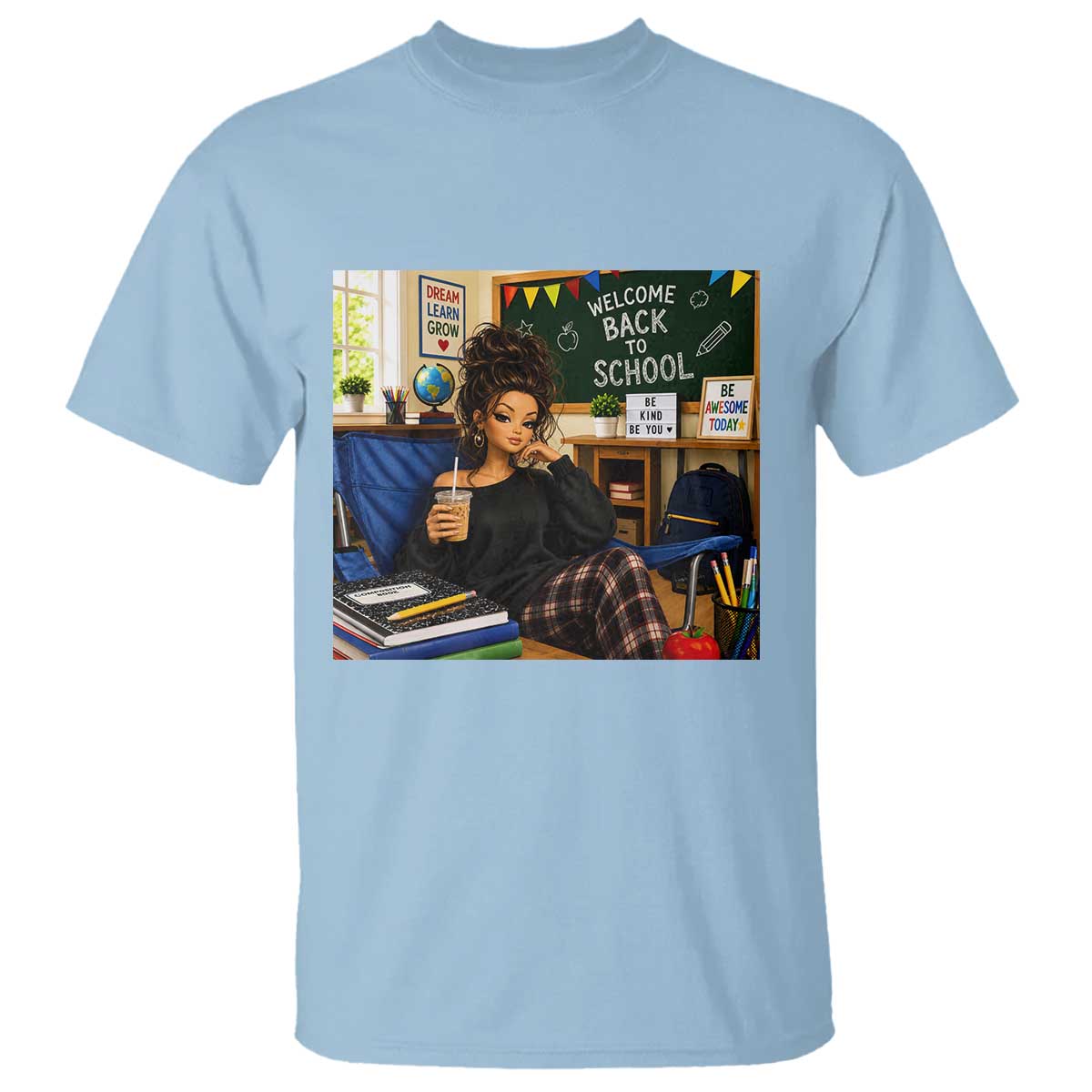 Funny Back To School Doll Face Meme T Shirt Coffee Teacher Gift