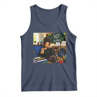 Funny Back To School Doll Face Meme Tank Top Coffee Teacher Gift