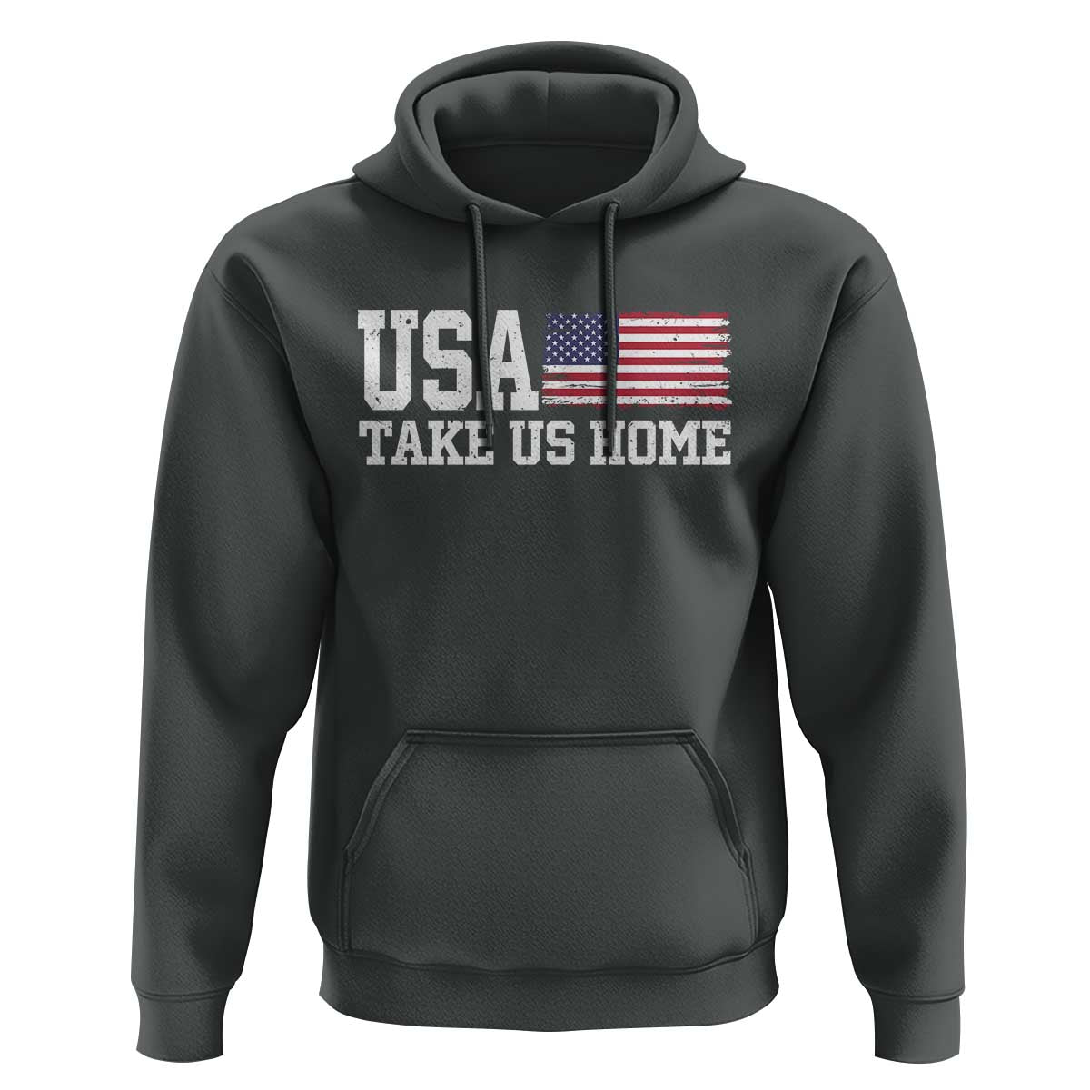 Patriotic USA Soccer Fan Hoodie Take Us Home Game Day