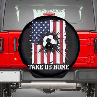 USA Soccer Game Day Spare Tire Cover Take Us Home