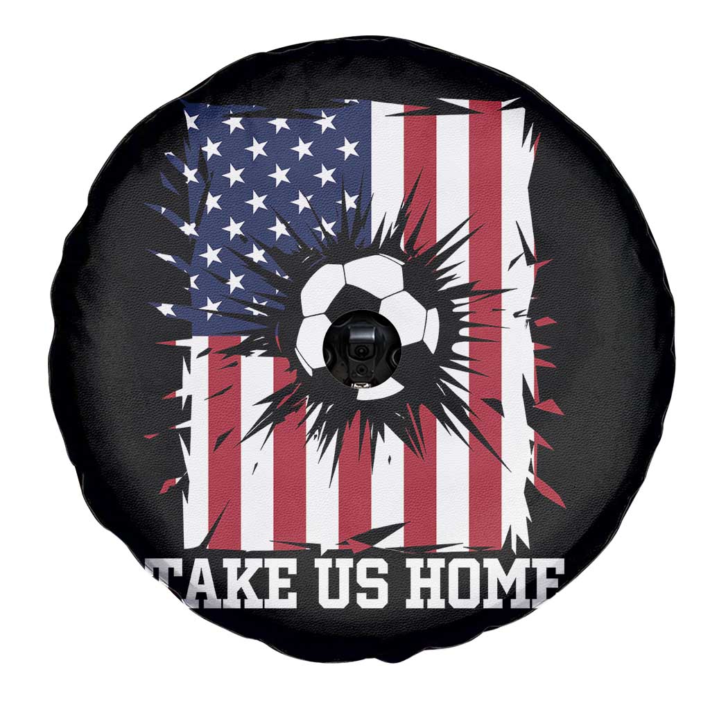 USA Soccer Game Day Spare Tire Cover Take Us Home