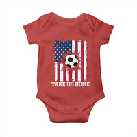 USA Soccer Game Day Baby Onesie Take Us Home