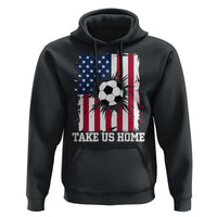 USA Soccer Game Day Hoodie Take Us Home