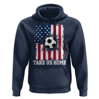 USA Soccer Game Day Hoodie Take Us Home
