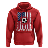 USA Soccer Game Day Hoodie Take Us Home