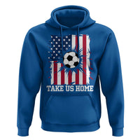 USA Soccer Game Day Hoodie Take Us Home