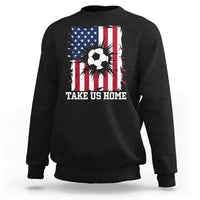 USA Soccer Game Day Sweatshirt Take Us Home