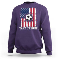 USA Soccer Game Day Sweatshirt Take Us Home