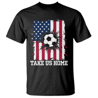USA Soccer Game Day T Shirt Take Us Home