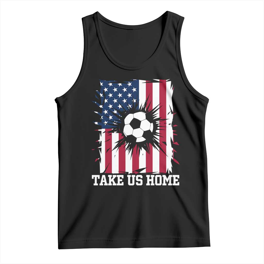 USA Soccer Game Day Tank Top Take Us Home