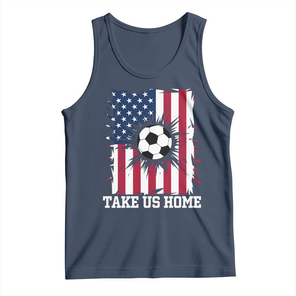 USA Soccer Game Day Tank Top Take Us Home