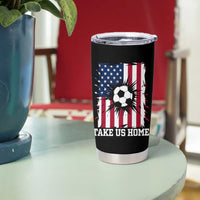 USA Soccer Game Day Tumbler Cup Take Us Home