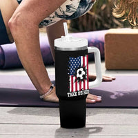 USA Soccer Game Day Tumbler With Handle Take Us Home