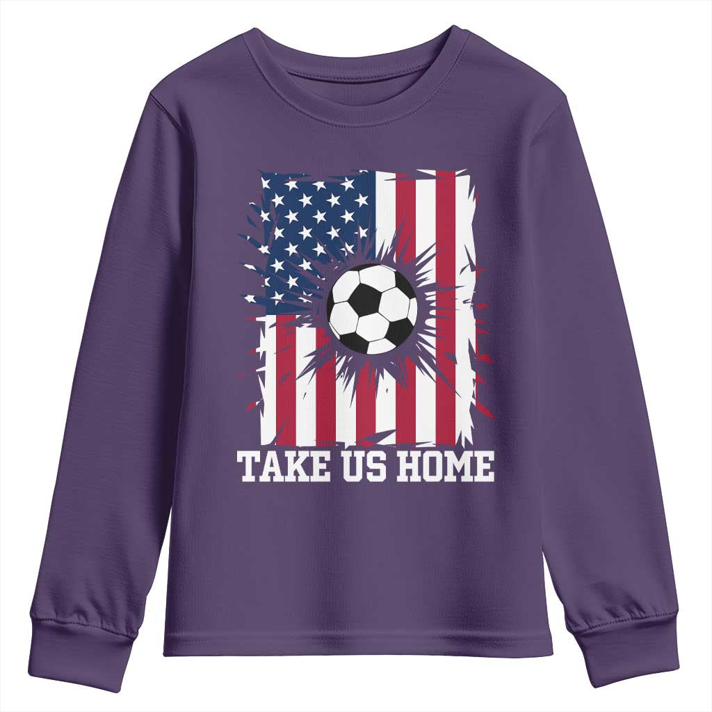 USA Soccer Game Day Youth Sweatshirt Take Us Home