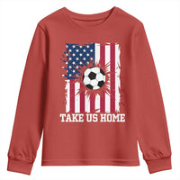 USA Soccer Game Day Youth Sweatshirt Take Us Home