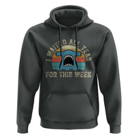 Hammerhead Shark Hoodie I Waited All Year For This Week Ocean Lover