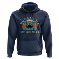 Hammerhead Shark Hoodie I Waited All Year For This Week Ocean Lover