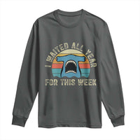 Hammerhead Shark Long Sleeve Shirt I Waited All Year For This Week Ocean Lover