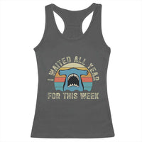Hammerhead Shark Racerback Tank Top I Waited All Year For This Week Ocean Lover