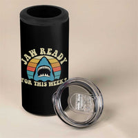 Jaw Ready For This 4 in 1 Can Cooler Tumbler Vintage Shark Lover Ocean Wildlife