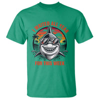 Funny Shark Summer Vacation T Shirt I Waited All Year For This Week