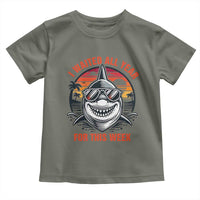 Funny Shark Summer Vacation Toddler T Shirt I Waited All Year For This Week