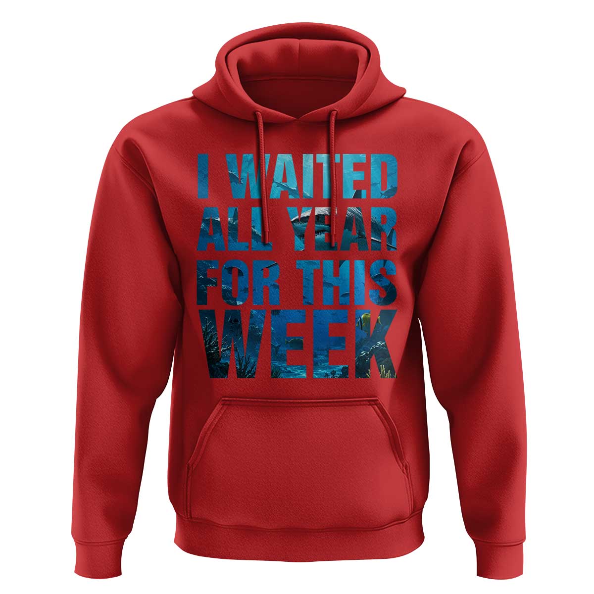 Shark Lover Week Gift Hoodie I Waited All Year For This Week