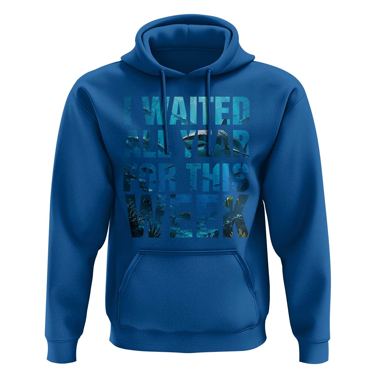 Shark Lover Week Gift Hoodie I Waited All Year For This Week