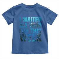 Shark Lover Week Gift Toddler T Shirt I Waited All Year For This Week