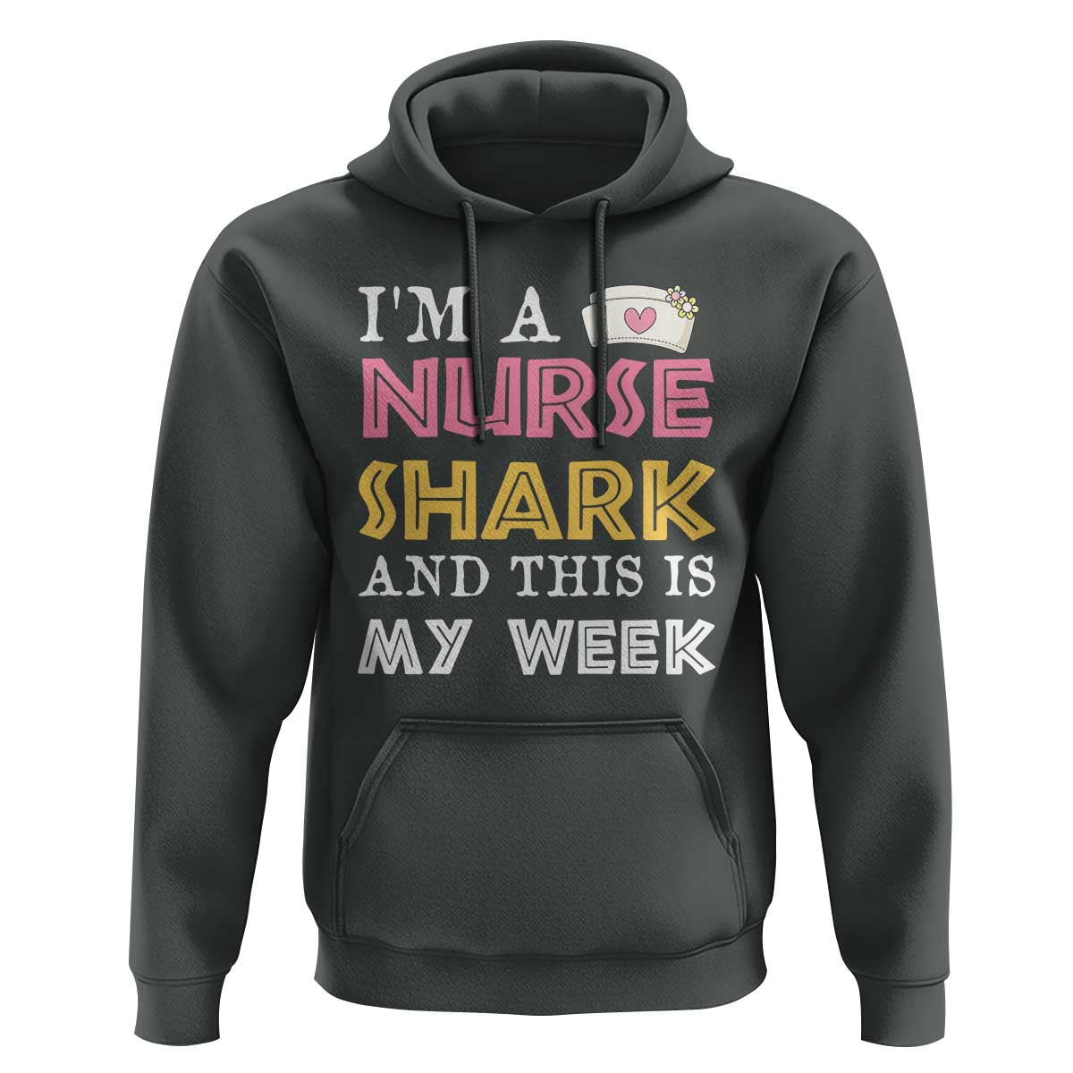 Funny Nurse Shark Gift Hoodie This Is My Week
