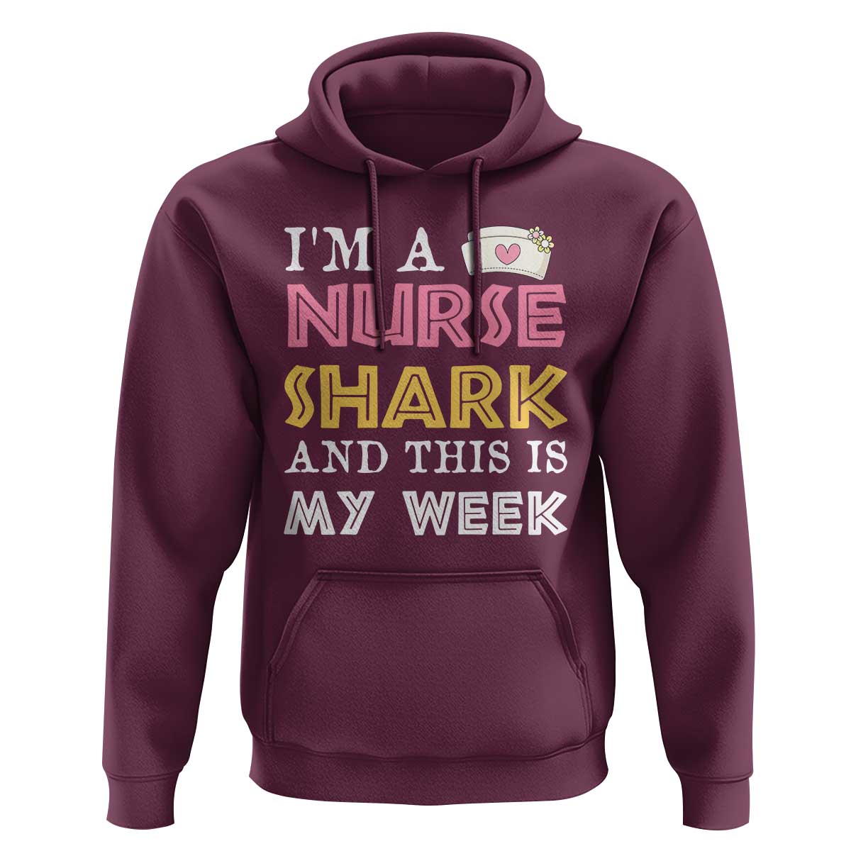 Funny Nurse Shark Gift Hoodie This Is My Week
