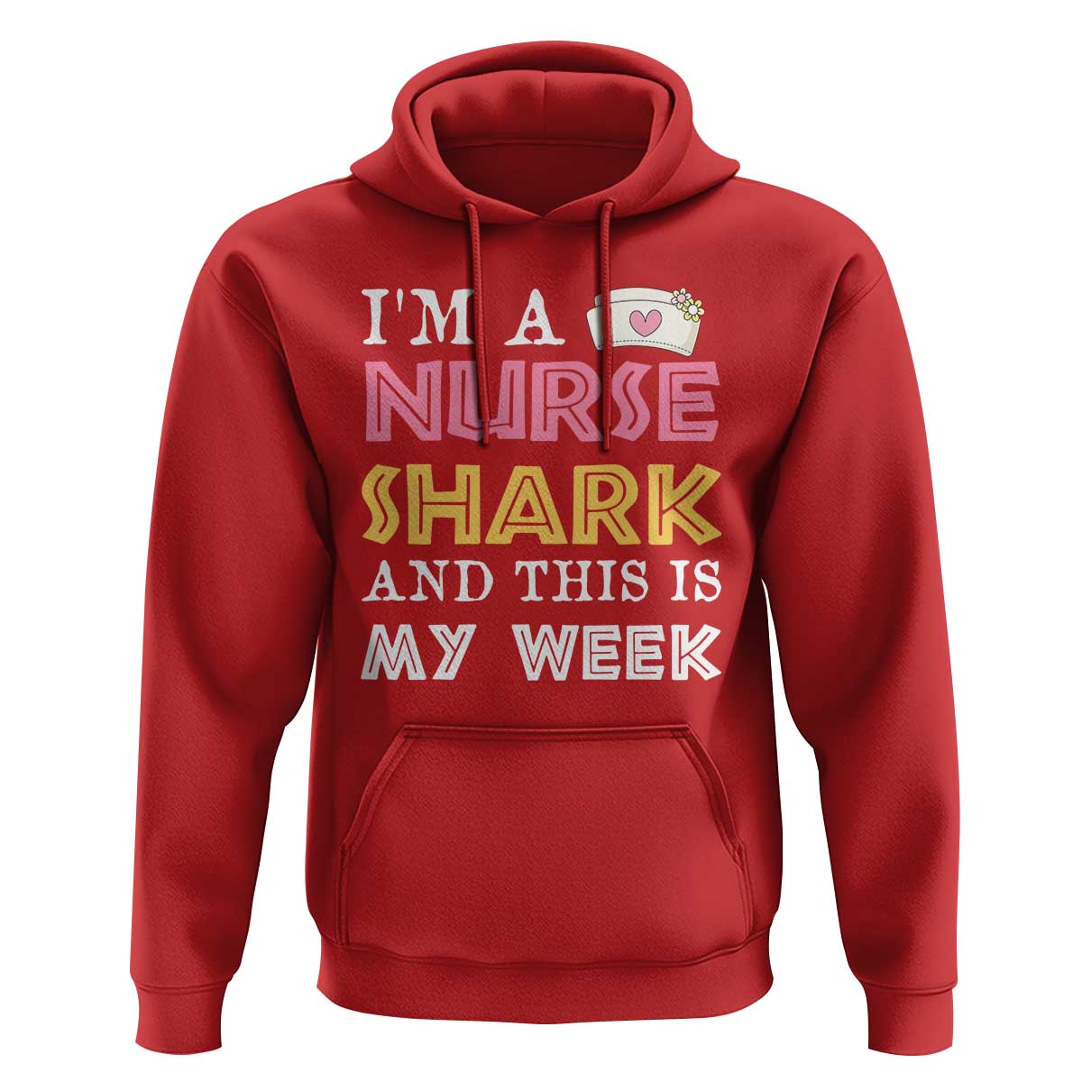 Funny Nurse Shark Gift Hoodie This Is My Week