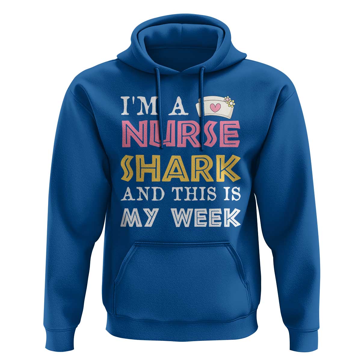 Funny Nurse Shark Gift Hoodie This Is My Week