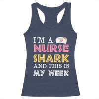 Funny Nurse Shark Gift Racerback Tank Top This Is My Week