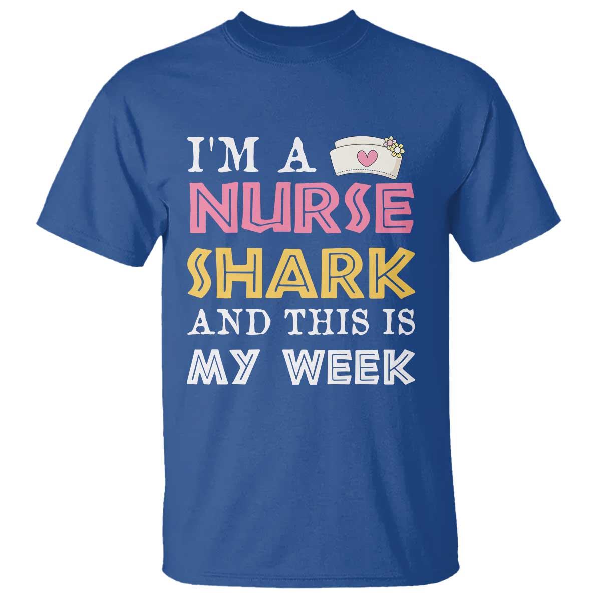 Funny Nurse Shark Gift T Shirt This Is My Week