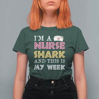 Funny Nurse Shark Gift T Shirt For Women This Is My Week