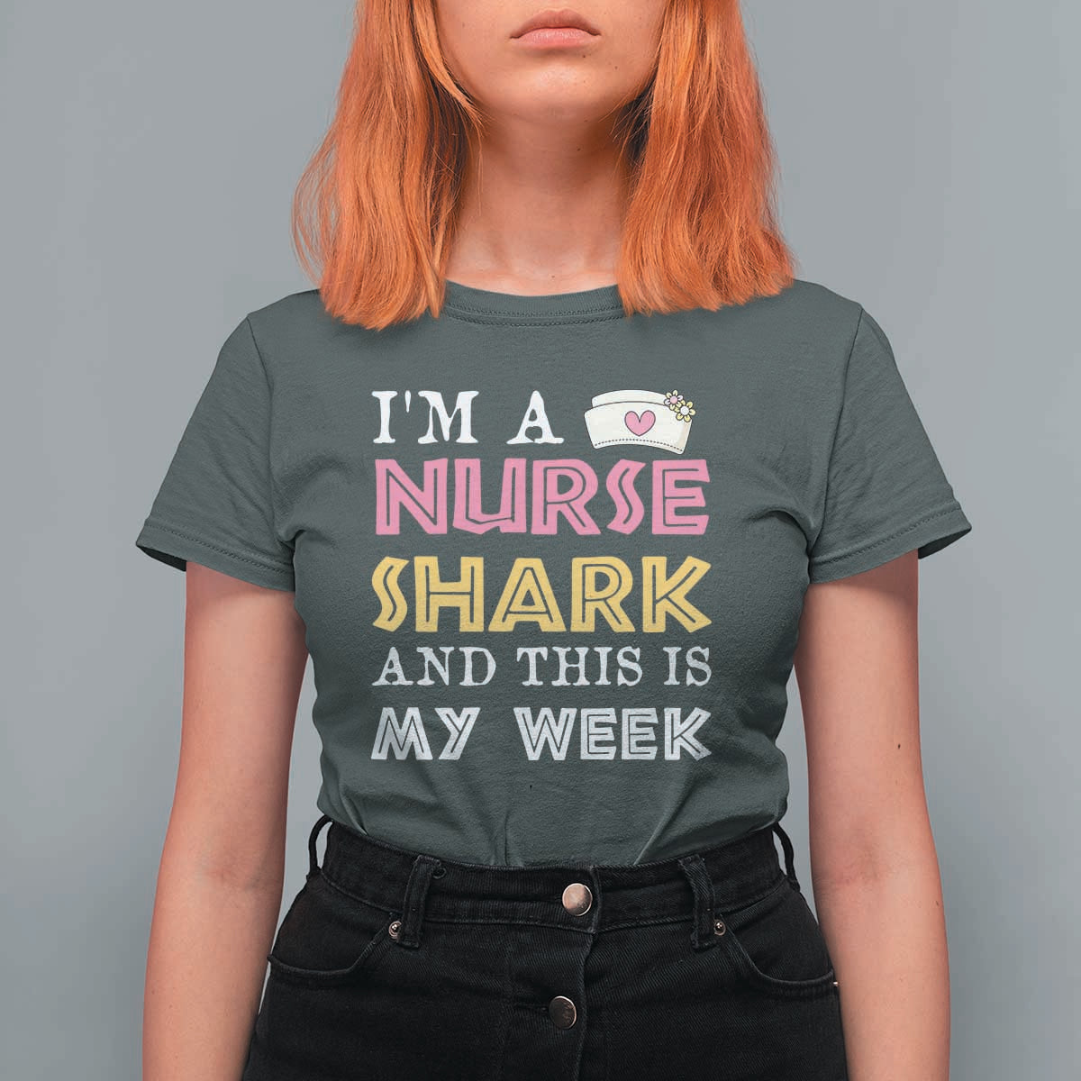 Funny Nurse Shark Gift T Shirt For Women This Is My Week