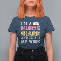 Funny Nurse Shark Gift T Shirt For Women This Is My Week