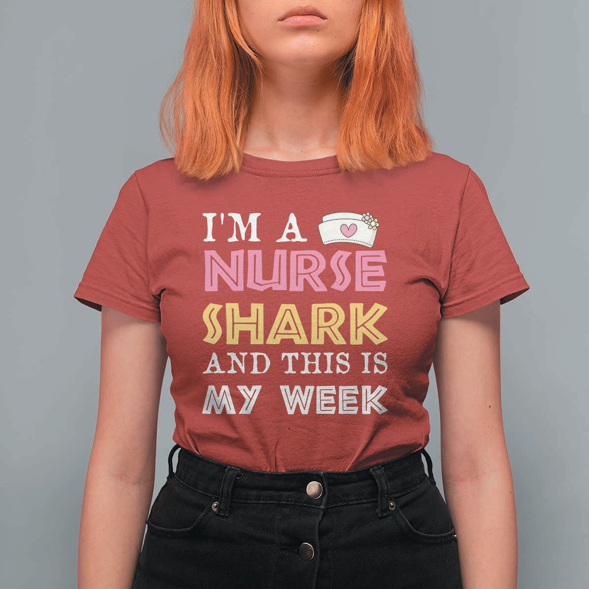 Funny Nurse Shark Gift T Shirt For Women This Is My Week