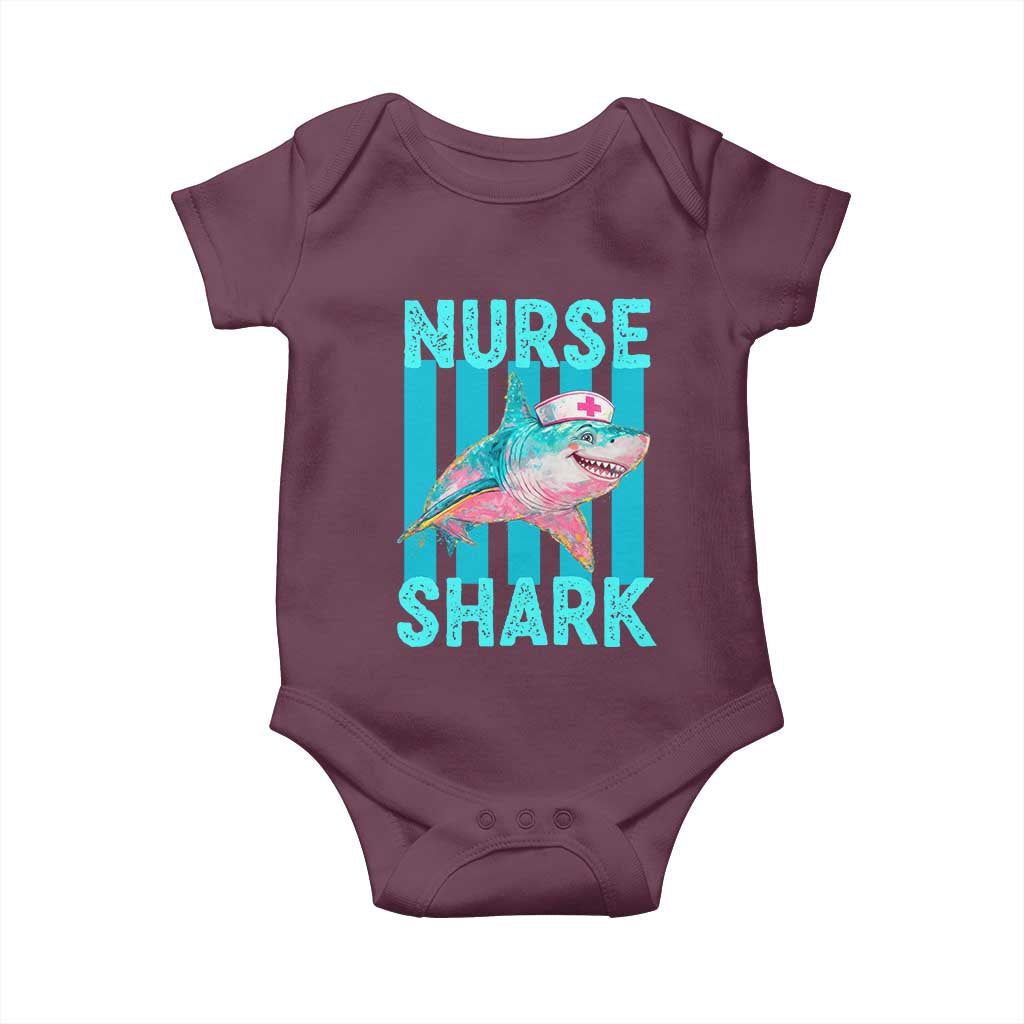 Funny Nurse Shark Baby Onesie Medical Worker Appreciation Gift