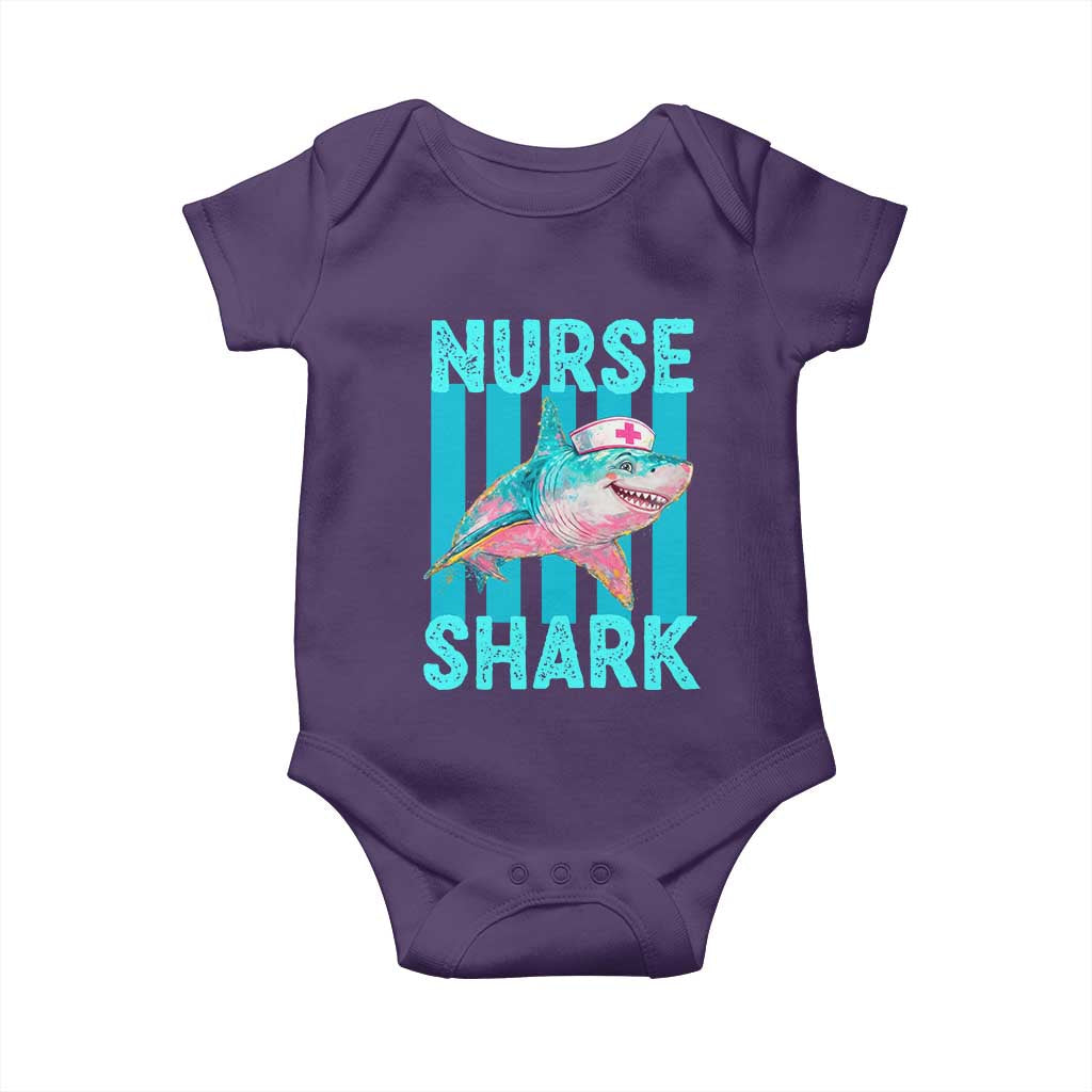 Funny Nurse Shark Baby Onesie Medical Worker Appreciation Gift