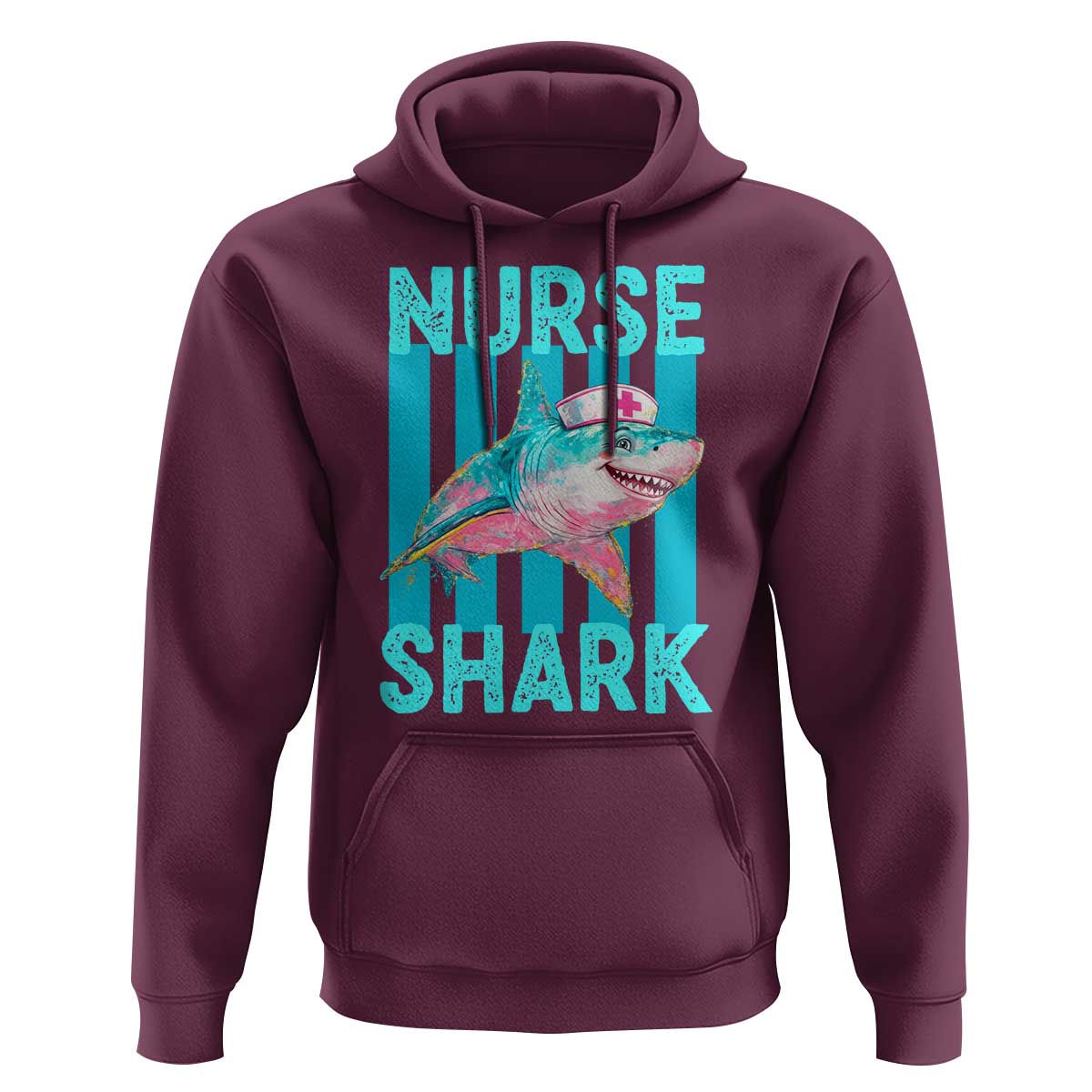 Funny Nurse Shark Hoodie Medical Worker Appreciation Gift