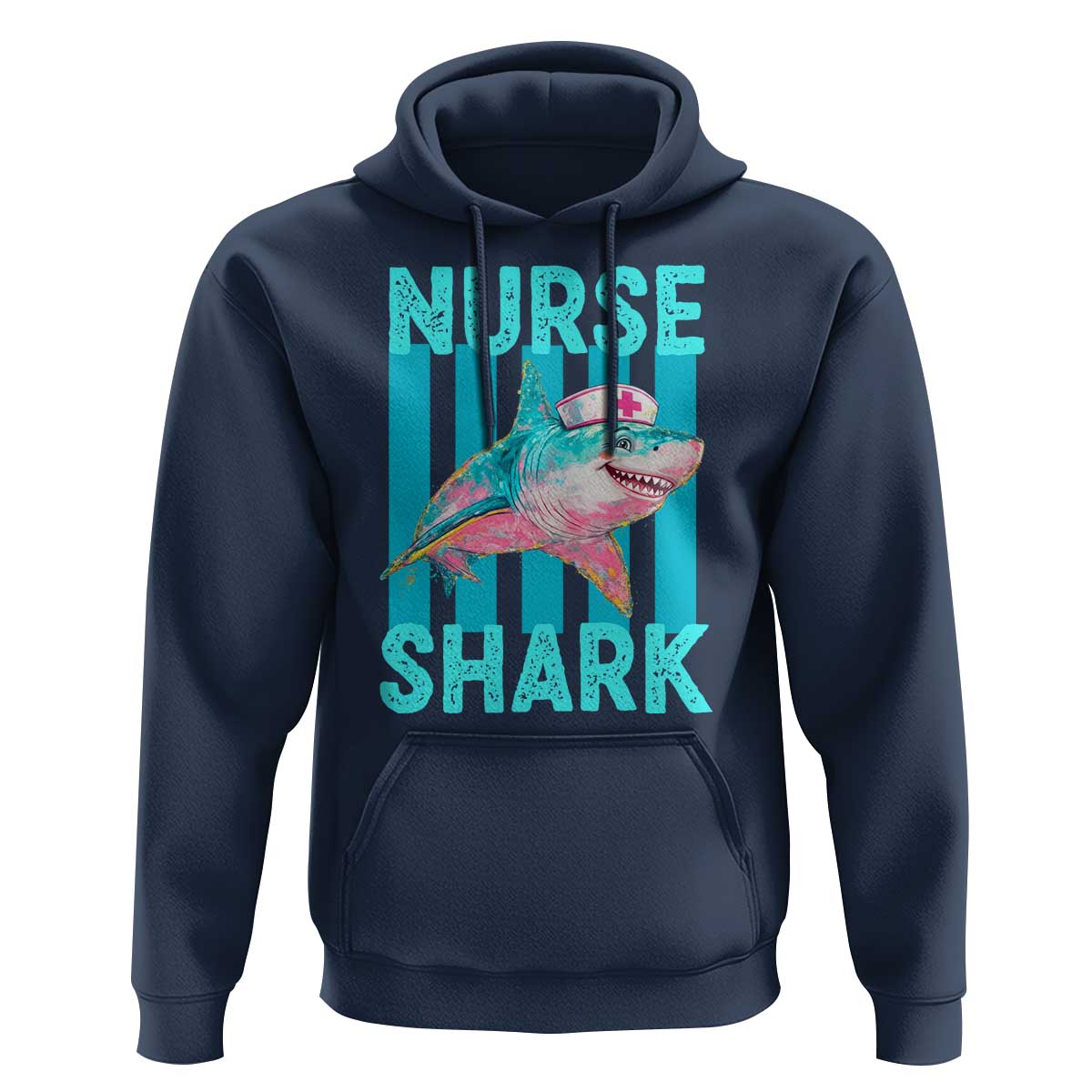 Funny Nurse Shark Hoodie Medical Worker Appreciation Gift