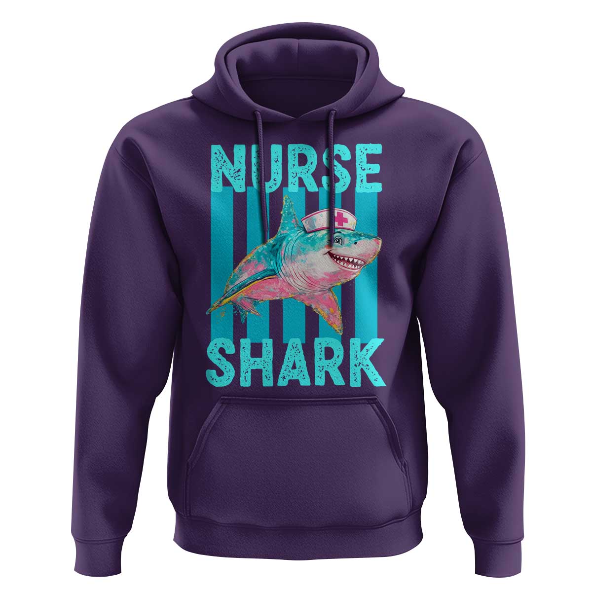 Funny Nurse Shark Hoodie Medical Worker Appreciation Gift
